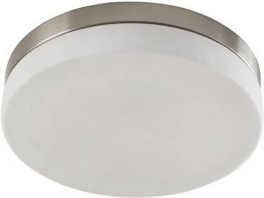 Brumberg Aufbauleuchte modern in Silber und Weiß mit Glas und Metall, E27, IP44 - Bild 1