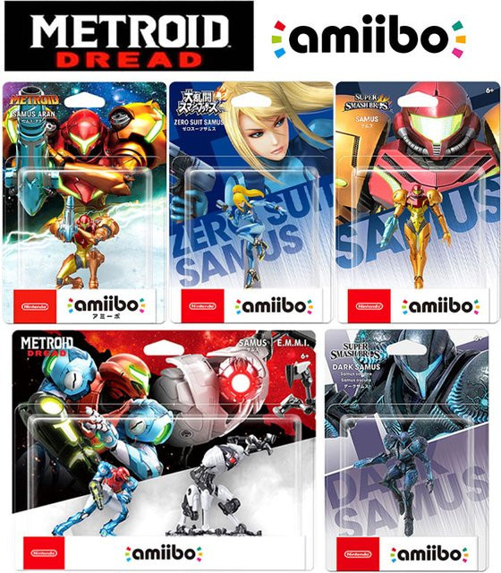 Nintendo Metroid Amiibo Figur Super Dark Smash Ridley Zero Suit, 2er-Set, ab 6 Jahren - Bild 1