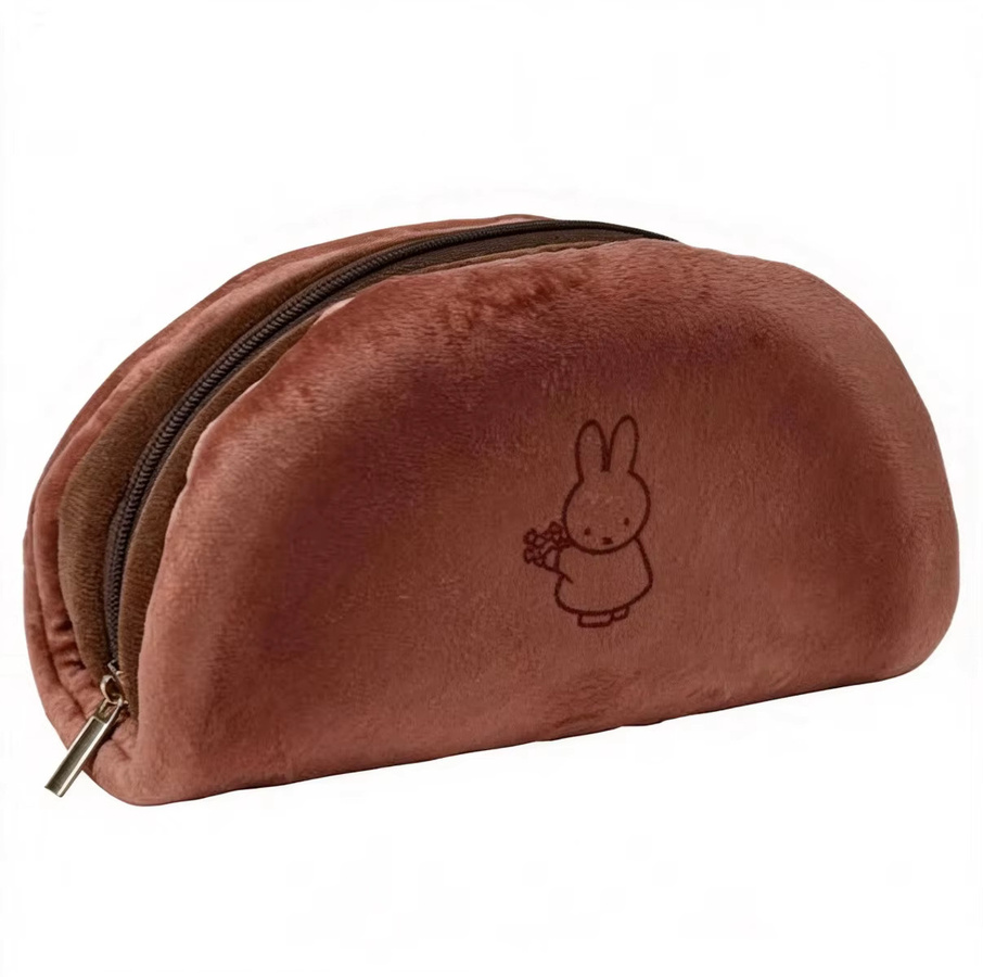 Miffy Federmäppchen mit Kaninchen-Motiv als flache Textil-Schlampertasche im japanischen Cartoon-Stil - Bild 3