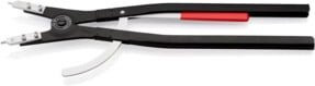 Knipex Sicherungsringzange 46 10 A6 für Außenringe auf Wellen, schwarz pulverbeschichtet, Länge: 570 mm - Bild 1