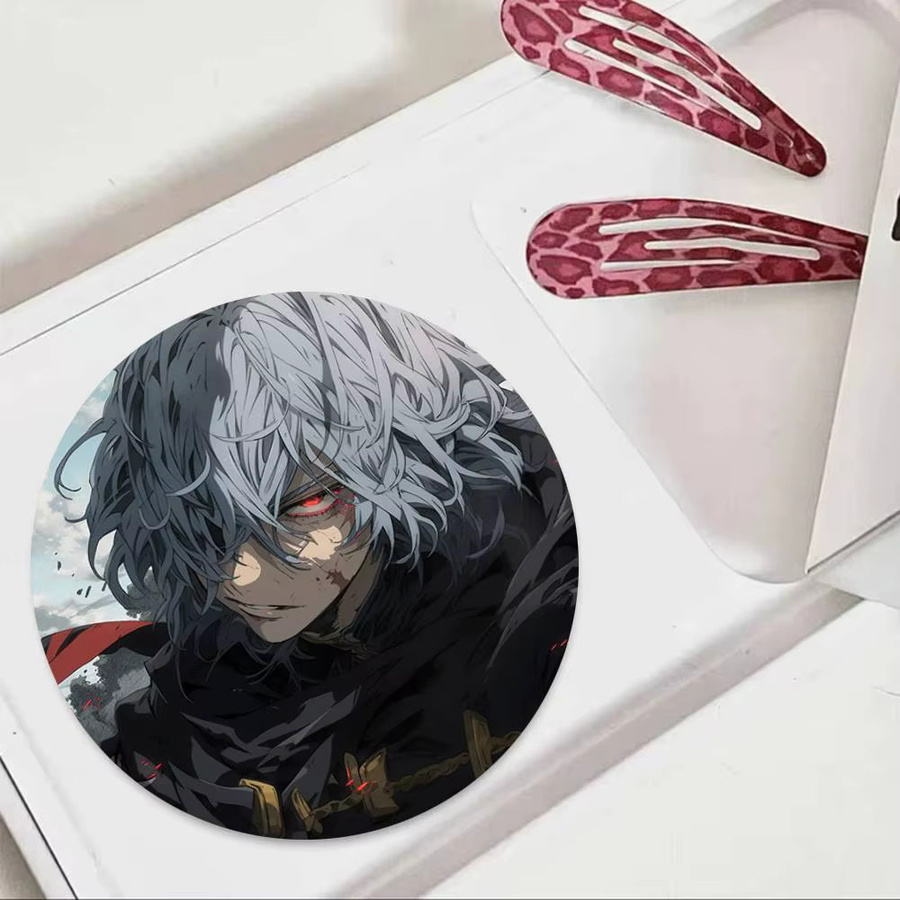 Brosche Anime T-Tomura Shigaraki, Emaille-Pin, Rund - Bild 4