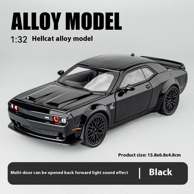 Linyi toy car Hellcat Legierung Auto, Metall, 1:24, ab 14 Jahren - Bild 1