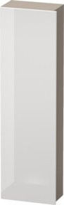 Duravit Hochschrank DuraStyle in Weiß matt, B/T/H: 40 x 24 x 140 cm, Tür rechts - Bild 1