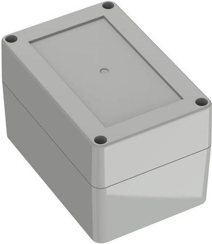 TRU COMPONENTS Universal-Gehäuse TC-10860636 aus ABS-Kunststoff in Lichtgrau, B/T/H: 120 x 80 x 75,2 cm - Bild 1