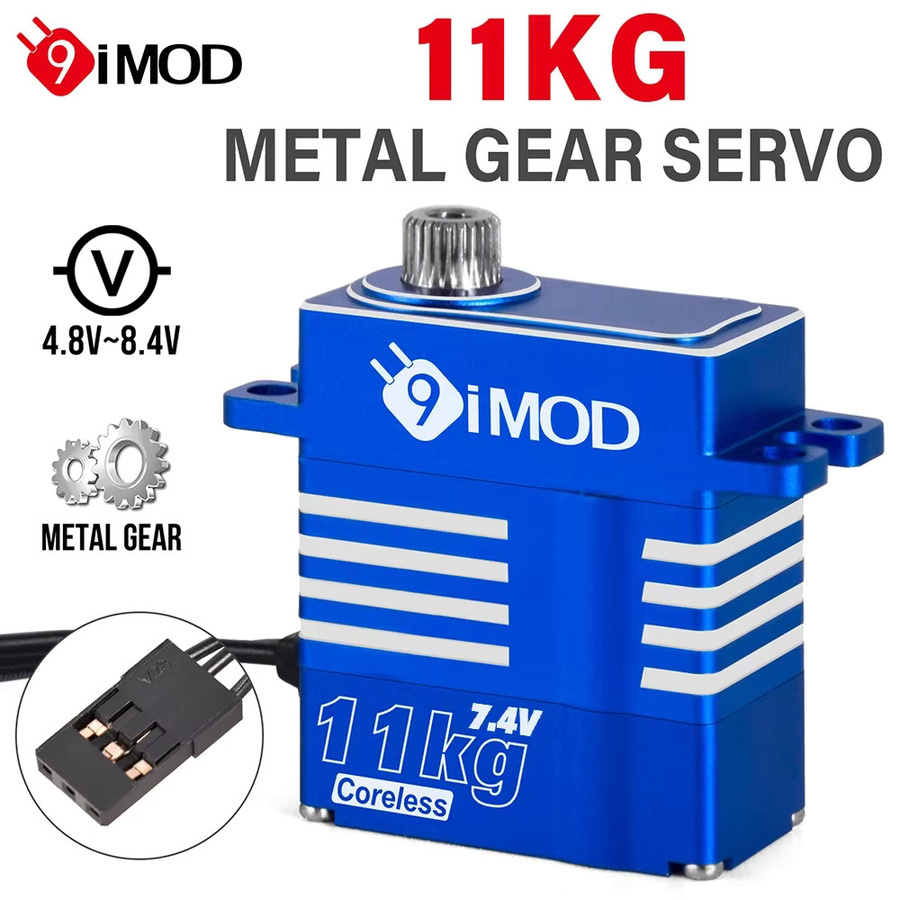 9IMOD Mini RC Digital Servo, Zubehör, Metall - Bild 2