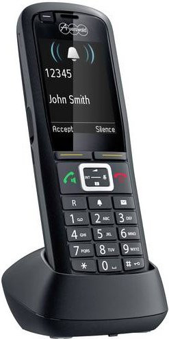 Auerswald COMfortel M-730 DECT Mobilteil in Anthrazit mit Bluetooth und Caller ID - Bild 2