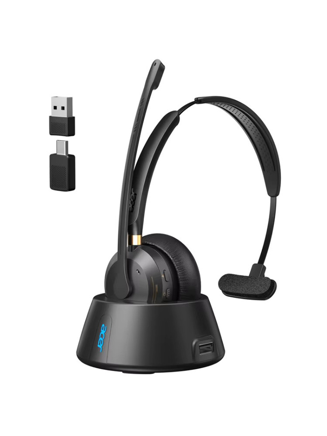 Acer Kabelloses In-Ear Headset mit Mikrofon und KI-gestützter Geräuschunterdrückung in Schwarz inklusive Ladestation - Bild 6