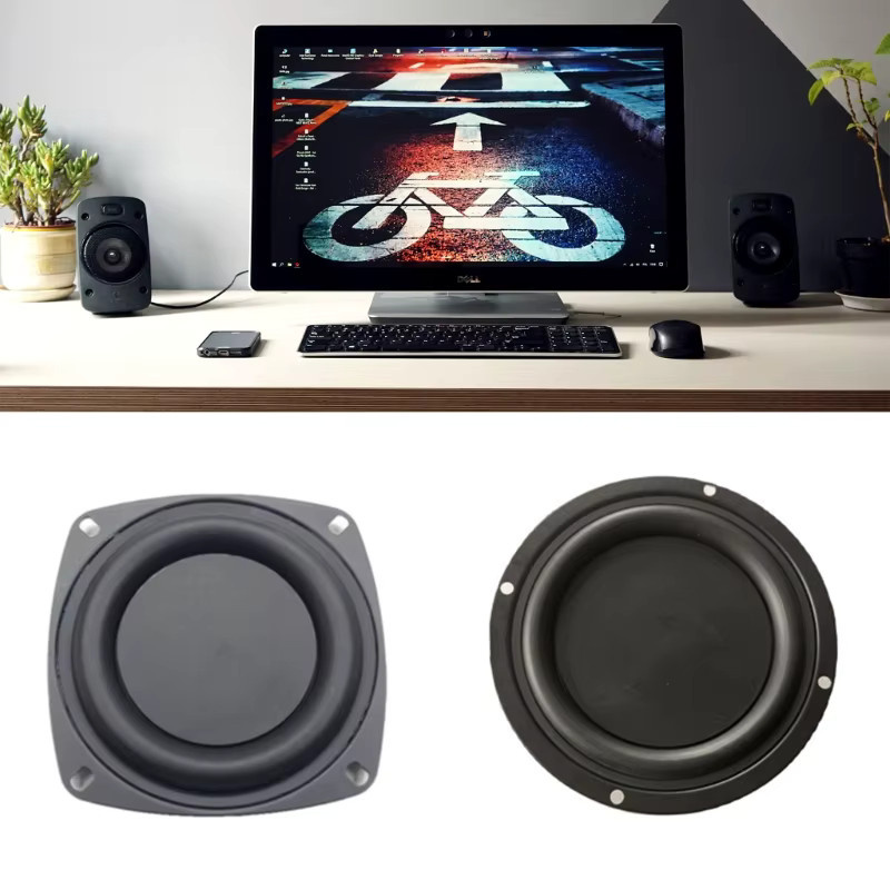 Passive Bass-Radiator-Lautsprecher-Membran zur Bass-Verstärkung in Schwarz für DIY-Projekte - Bild 3