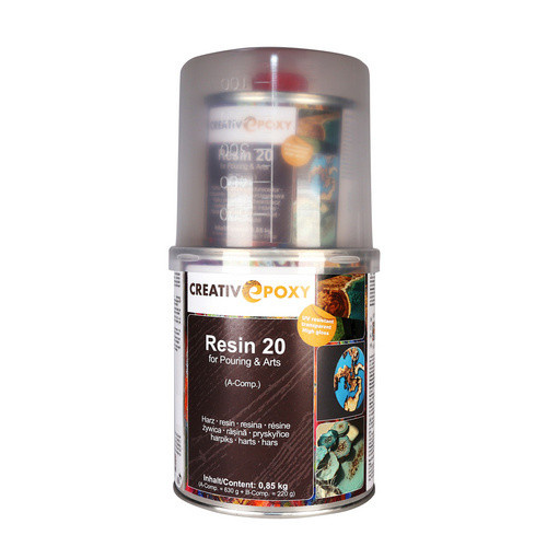 CREATIVePOXY Design-Gießharz Epoxy Resin, transparent, 850 g - Bild 2