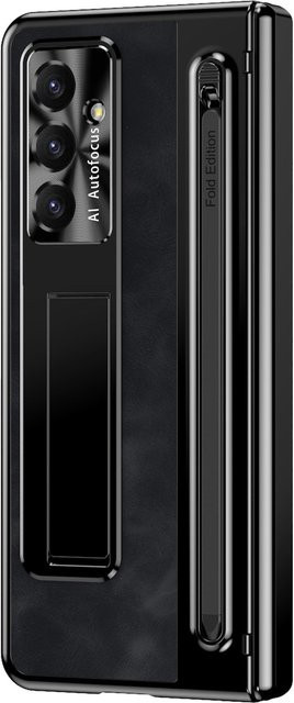 Samsung Klapphülle mit H9 Hart Display Glas für Samsung Galaxy Z Fold8 Ultra 5G in Schwarz - Bild 1