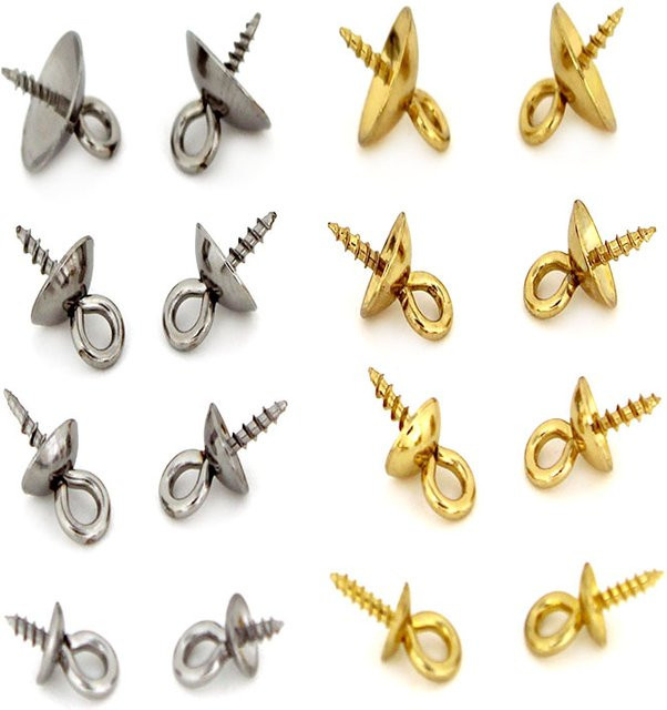 SUMOORL Charms-Anschlüsse Edelstahl, 20 Stück - Bild 1