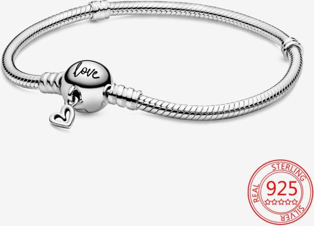 Allbestart Silberarmband, 925 Silber, Gefallene Blätter, 16cm, Unisex - Bild 1