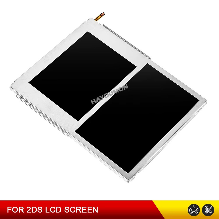 Pogopirate LCD Display Bildschirm Ersatzteil für Nintendo 2DS in Schwarz - Bild 2