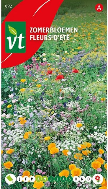 Arborix Sommerblumen-Mix Saatgut Bunt, 3 g - Bild 1