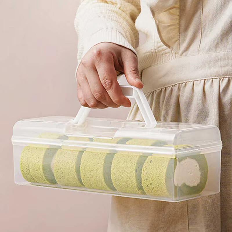WHPHous Transparente Tortenschachtel aus PVC für Gebäck, Desserts und Kekse - Bild 2