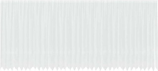 vidaXL Spitzenvorhang aus Polyester in Weiß, Breite: 900 cm, Höhe: 200 cm - Bild 1