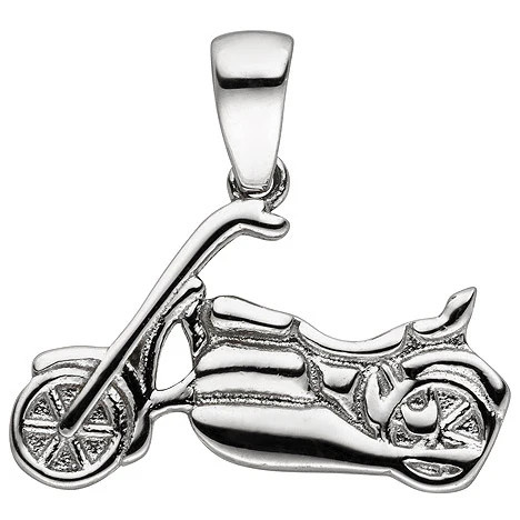 Colfem Anhänger Motorrad, 925 Sterling Silber, Unisex - Bild 1