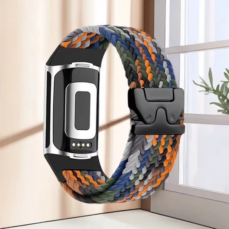 Fitbit Uhrenarmband Nylon, Multicolor, Unisex - Bild 2