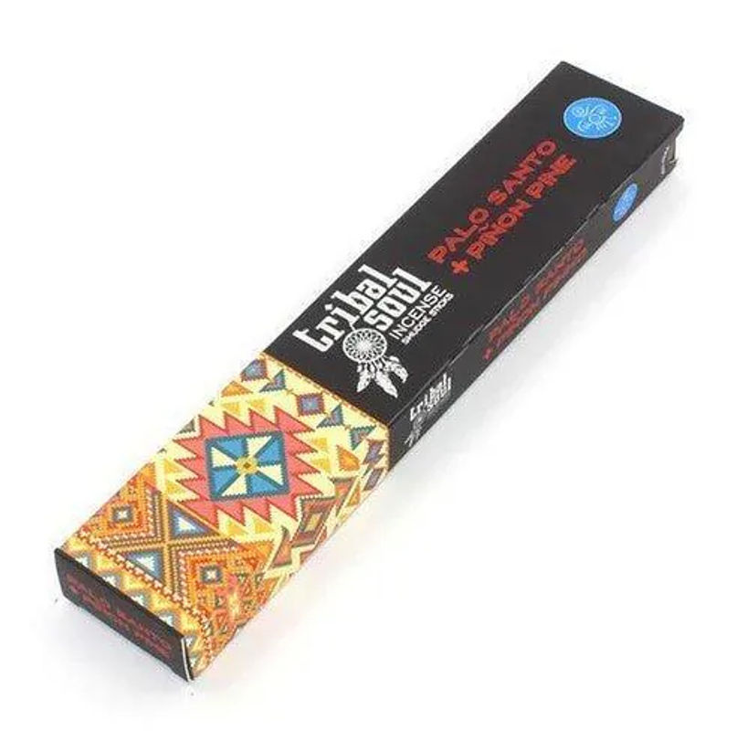 Tribal Soul Palo Santo und Pinon Räucherstäbchen aus Holz, mehrfarbig - Bild 2