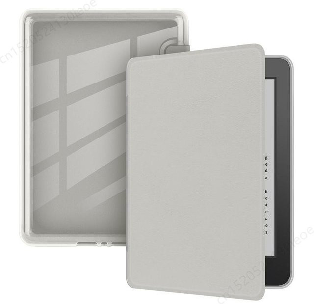 Acryl Schutzhülle für Kindle Paperwhite Colorsoft Generationen 2 3 6 10 11 12 in Grau - Bild 1