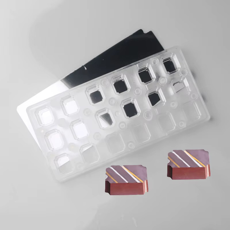 Magnetische Schokoladenform aus transparentem Polycarbonat mit Herzmotiv für Backwerk und Süßigkeiten - Bild 2