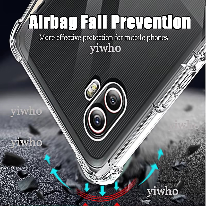 Transparente Schutzhülle für Samsung Galaxy Xcover 5, Xcover 6 Pro und Xcover 6 Pro 2 mit Kameraschutz - Bild 3