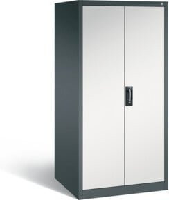 C+P Werkzeugschrank Acurado mit Türen, Front Lichtgrau, Korpus Anthrazitgrau, H x B x T: 195 x 93 x 80 cm - Bild 1