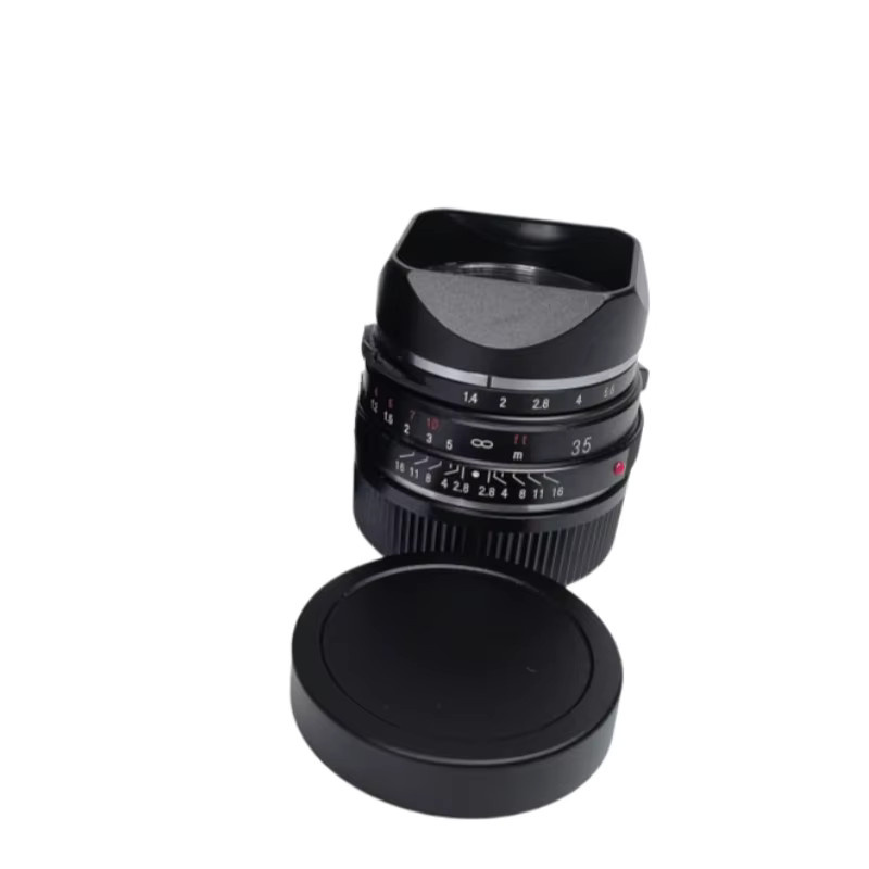 Voigtlander Metall-Bajonett-Quadrat-Gegenlichtblende für Nokton Classic VM Objektive, Ersatz für LH-6, erhältlich in Schwarz oder Silber - Bild 2