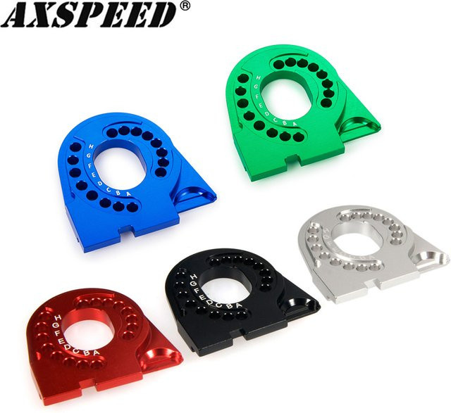 AXSPEED Motorhalterung Basis, Aluminiumlegierung, TRX4 Defender 1/10 RC Crawler Car Upgrade Teile - Bild 1