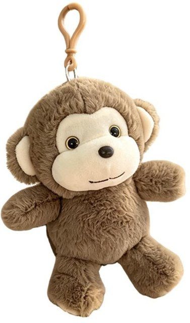 Yiran toy Plüschaffe Schlüsselanhänger, Stofftier, 18cm, ab 0 Jahre - Bild 1