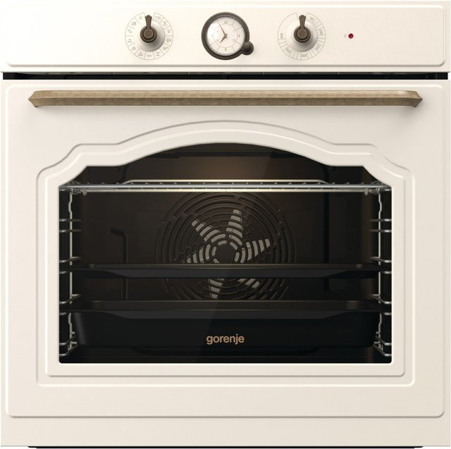 Gorenje Einbaubackofen in Beige mit 77 l Volumen, Elektro mit Heißluft, Grill und Ober-/Unterhitze, Energieeffizienzklasse A, Breite: 59,5 cm - Bild 1