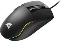 Sharkoon SKILLER SGM35 Gaming-Maus in Schwarz und Transparent mit 6400 DPI - Bild 1