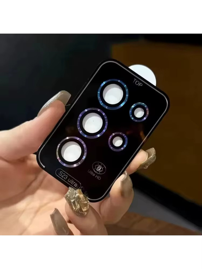 Metall Objektiv Glas Schutz für Samsung Galaxy S25 Ultra und S24 Ultra Kamera Ring Abdeckung aus Legierung in Multicolor - Bild 7