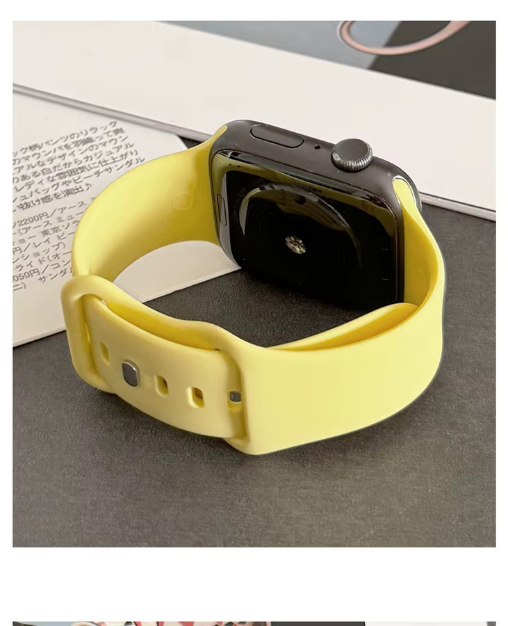 Silikon-Sportarmband für Apple Watch, Unisex - Bild 3