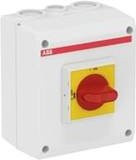 ABB OTP25BA6M Lasttrennschalter 32A 750V in Rot und Weiß - Bild 1