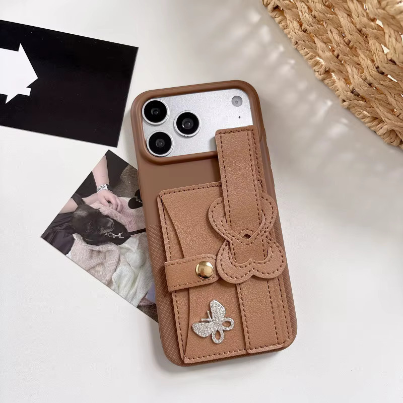 Silikon Handyhülle mit Handgelenkband und Flip Wallet für Xiaomi Mi Poco C85 C75 C65 C71 C61 Poco M5S M8 Pro M7 5G X6 in Blau - Bild 4