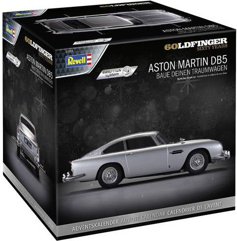 Revell James Bond Aston Martin DB5, Adventskalender, ab 10 Jahre - Bild 1