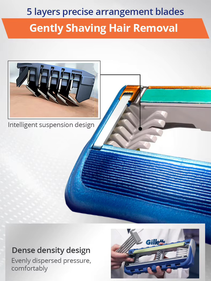 Gillette Fusion 5 Rasierklingen, 6 Stück - Bild 5