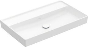 Villeroy & Boch Schrankwaschtisch Collaro in Stone White, Wandmontage, Breite: 80 cm, Tiefe: 47 cm - Bild 1