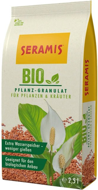 Seramis Bio-Pflanz-Granulat aus Ton für Pflanzen und Kräuter, 2,5 l - Bild 1