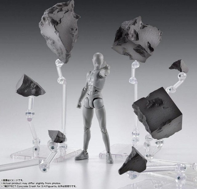 Bandai Soul Effect Series Gravel- und Shatter-Effekt-Teile-Set, Zubehör - Bild 1