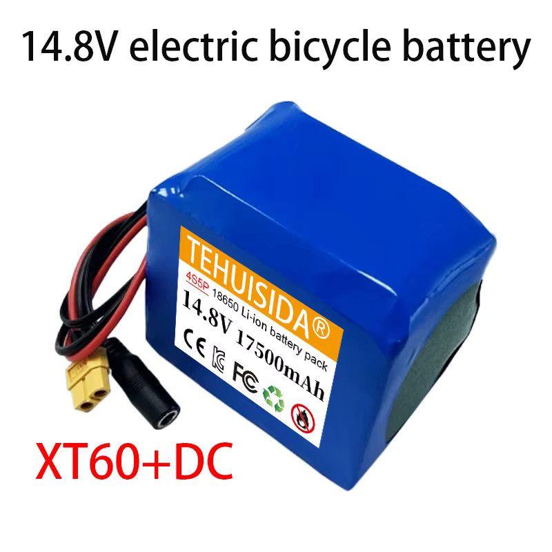 TEHUISIDA 4S5P 18650 Lithium-Akku mit integriertem BMS, 17,5 Ah, 14,8 V, Blau - Bild 2