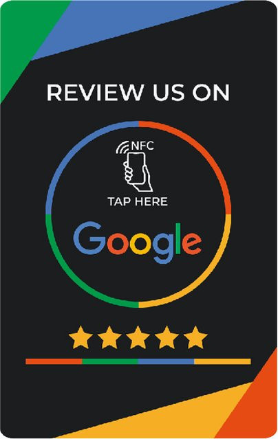 Google Bewertungen NFC-Karte NTAG215 mit großer Speicherkapazität für kontaktlose Google Rezensionen - Bild 1
