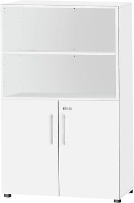 Schäfer Shop Select Kombischrank Start Off, weiß, 4 OH, abschließbar, B/T/H: 80,0 x 42,0 x 151,4 cm - Bild 1