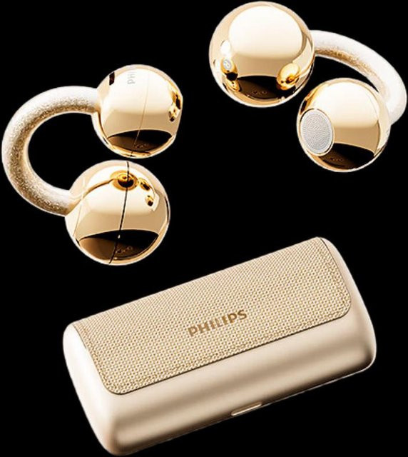 Philips TAQ5020 Kabelloser Open-Ear-Clip-Kopfhörer mit Bluetooth in Gold - Bild 1