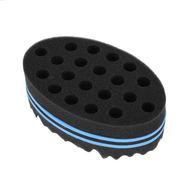 Koogeelife Locken Schwamm für lockiges Haar, Damen, Black - Bild 1