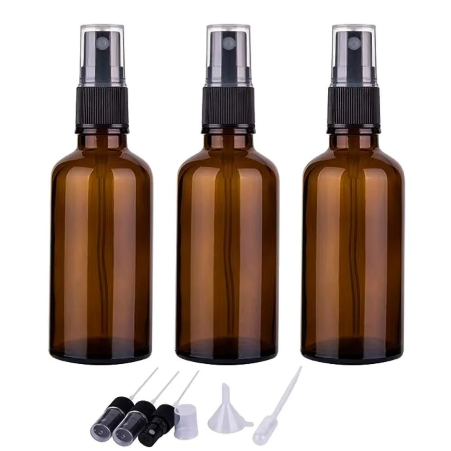 FIGHTYU Parfüm Flasche Braunglas, Sprayer, Nachfüllbar - Bild 6