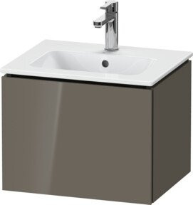 Duravit Waschtischunterschrank Compact L-Cube, wandhängend, Hochglanz, B/T/H: 52 x 40 x 42,1 cm - Bild 1