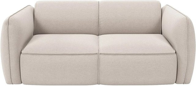 Maison Céphy Sofa Camilio in Beige mit Stoffbezug, Breite: 230 cm - Bild 1