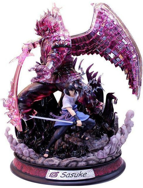 Yiran toy 1 Naruto Shippuden Uchiha Sasuke Hatake Kakashi Uchiha Itachi Actionfigur mit Box - Bild 1